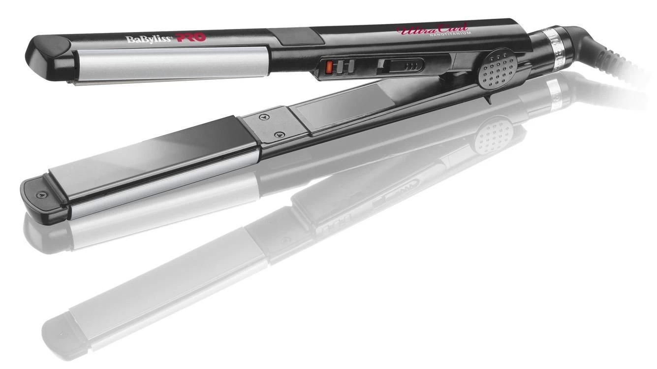 Babyliss PRO Straightener Ultra Curl - Nano-Titanium Sol-Gel 60W