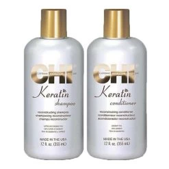 CHI Keratin Shampoo 355ml + Conditioner 355ml