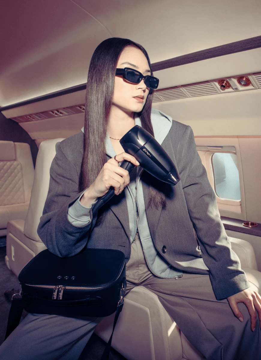 Ghd Flight+ Travel Hairdryer Zwart - Afbeelding 4