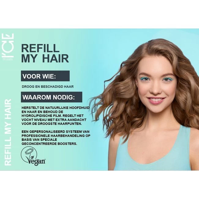 ICE Professional Refill My Hair Mask 200ml - Afbeelding 2