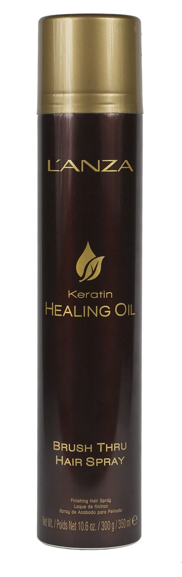 Lanza Keratin Healing Oil Brush Thru Hair Spray 350ml