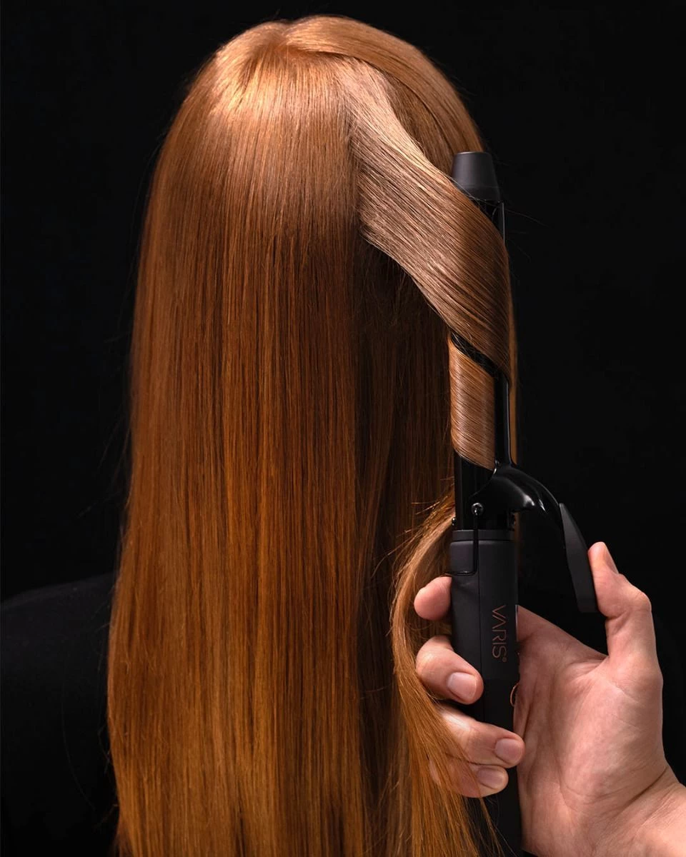 Goldwell Varis Curling Iron System + Kerasilk Liquid Cuticle Filler + Kerasilk Repairing Shampoo - Afbeelding 2