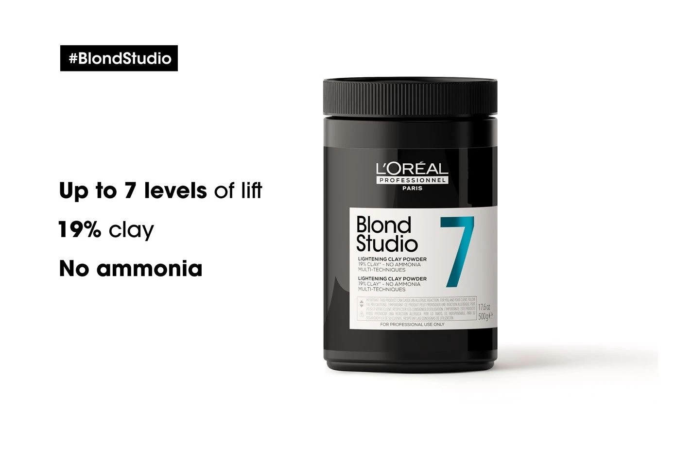 L'Oreal L'Oréal Blond Studio 7 Clay Powder 500gr - Afbeelding 2