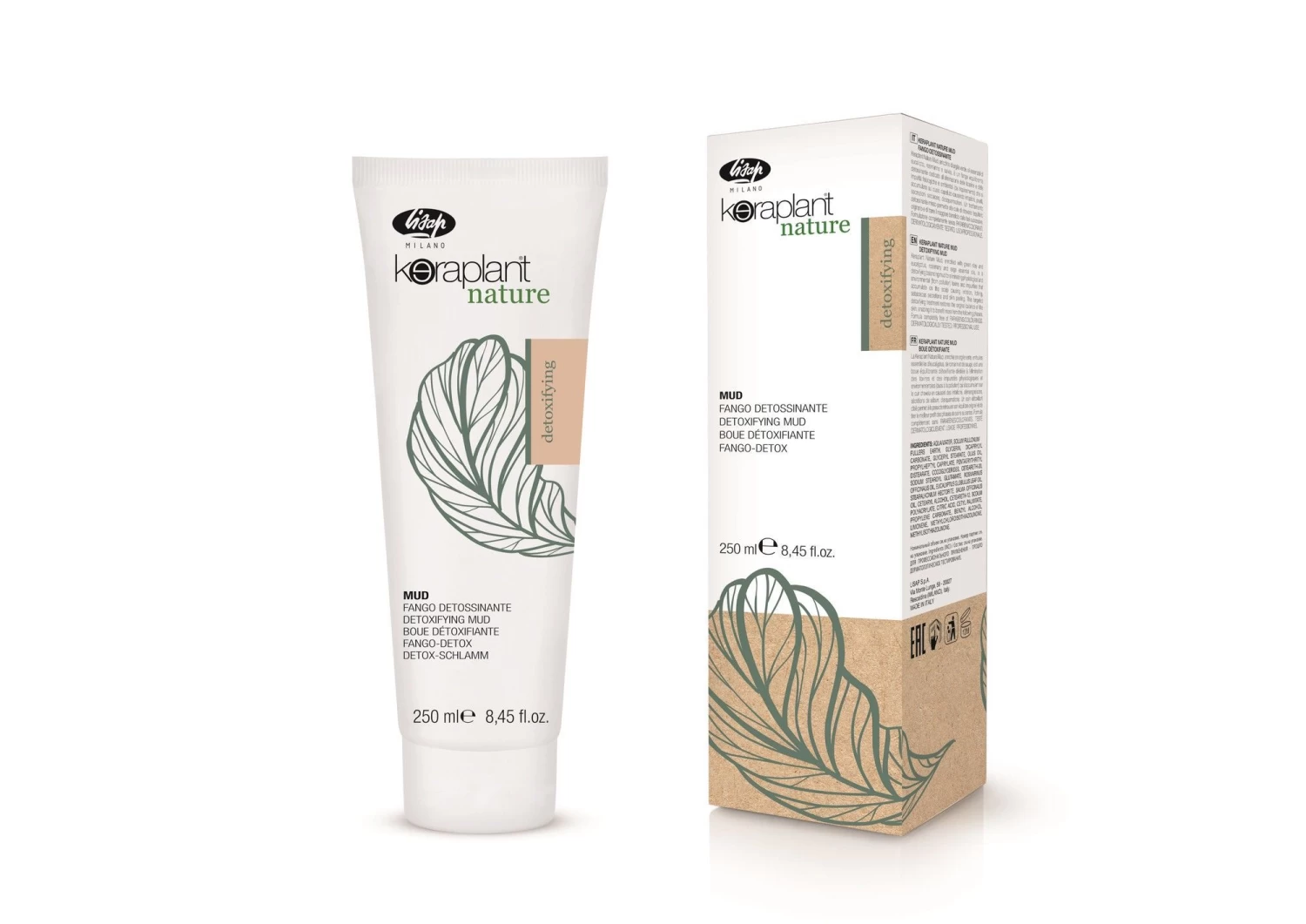 Lisap Keraplant Nature Detoxifying Mud 250ml