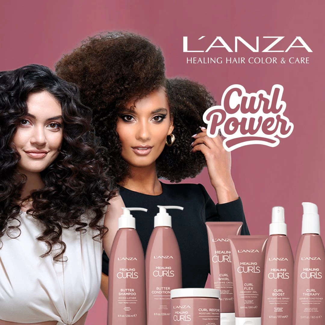Lanza Healing Curls Curl Boost Spray 177ml - Afbeelding 3