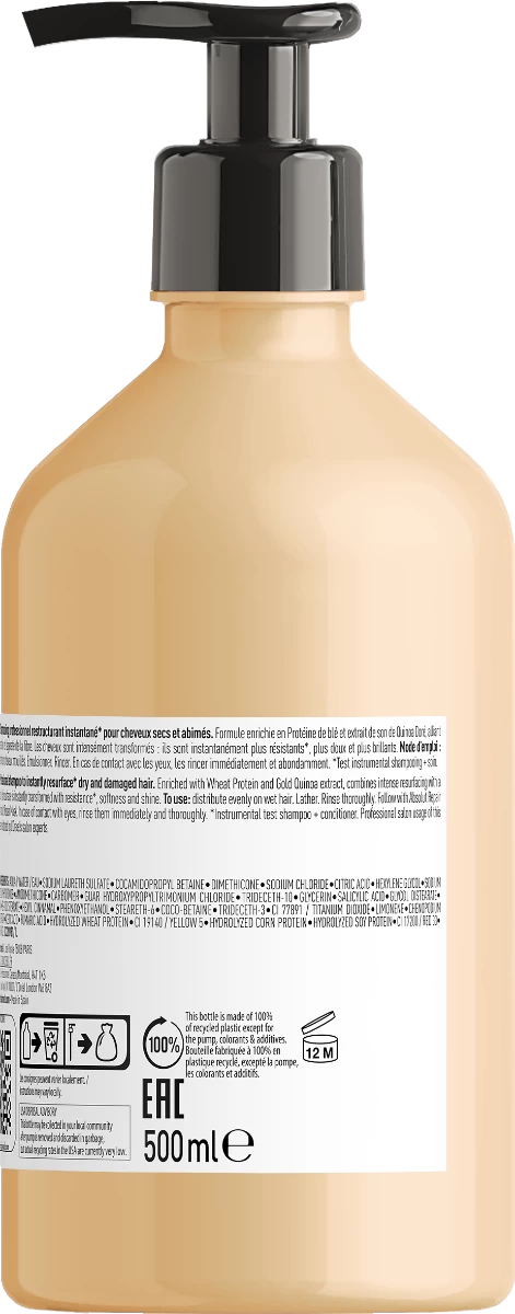 L'Oreal L'Oréal Serie Expert Absolut Repair Gold Shampoo 500ml - Afbeelding 2