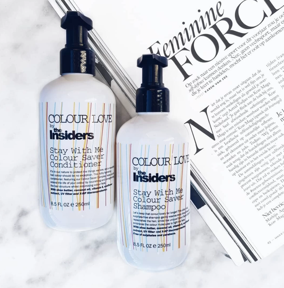 The Insiders Colour Love Stay With Me Colour Saver Conditioner 250ml - Afbeelding 2