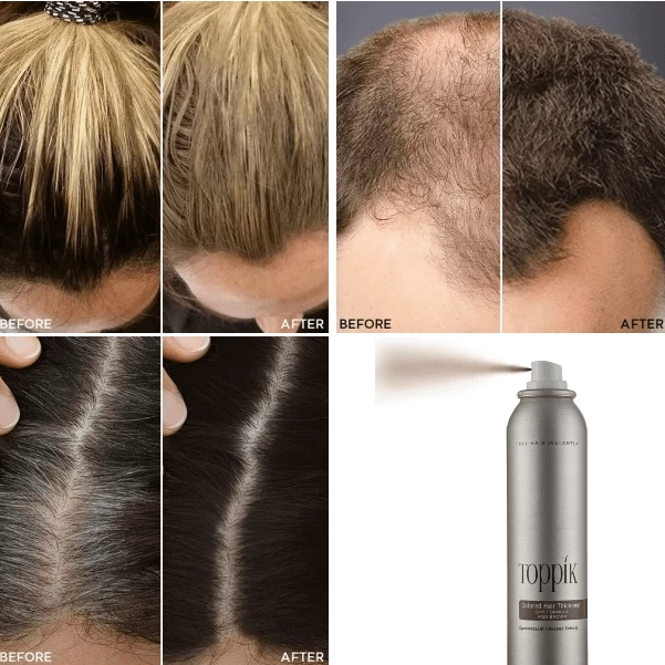 Toppik Colored Thickener Black 144gr - Afbeelding 3